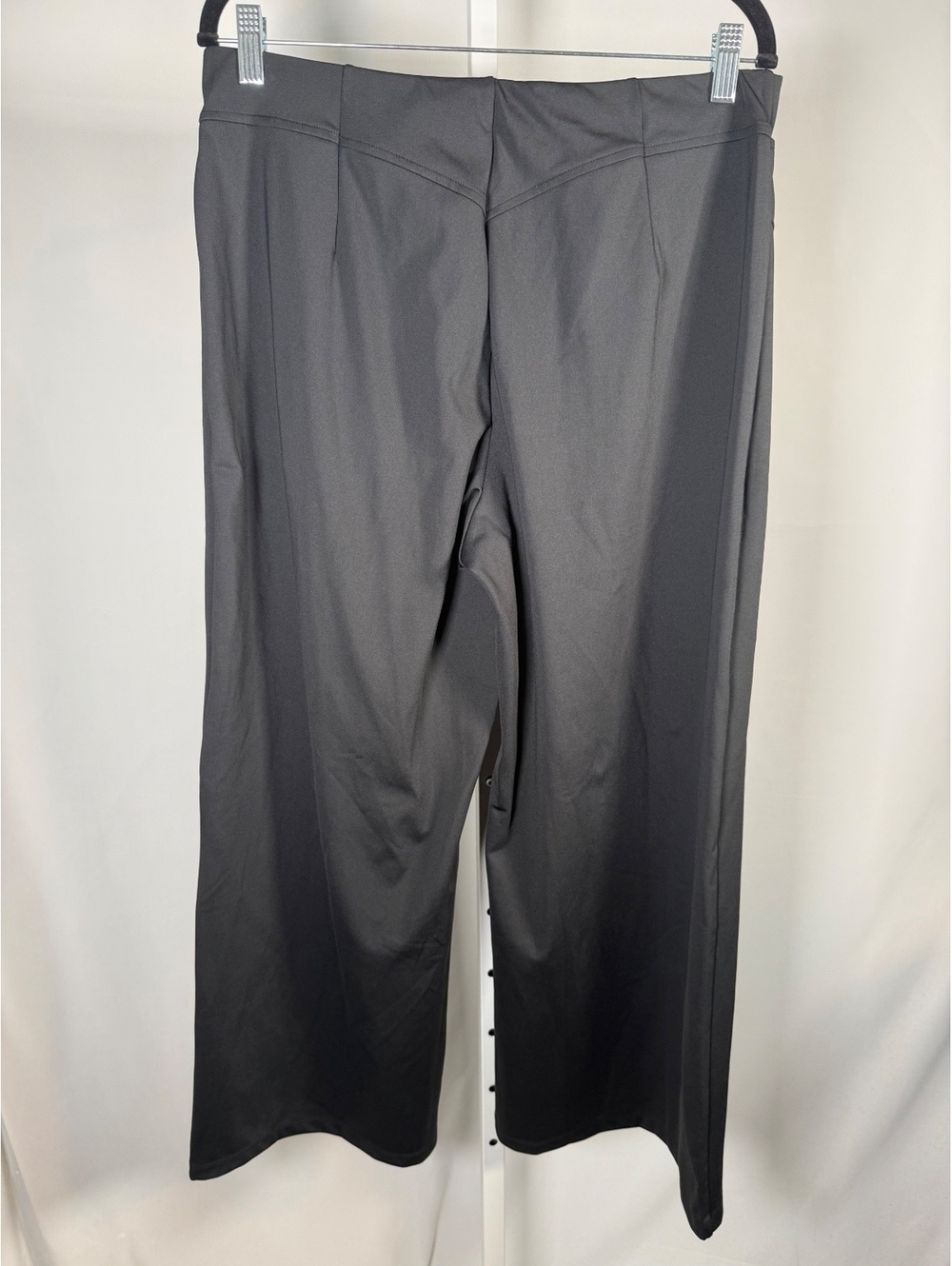 Halara Flex DayStretch Mid Rise Wide Leg Work Pants Black Size Large - Picture 4 of 9